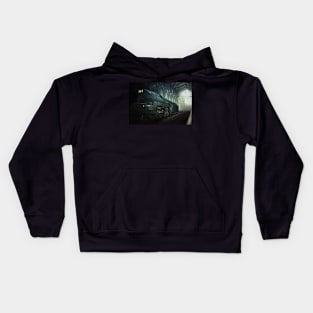 Powered by Steam Kids Hoodie